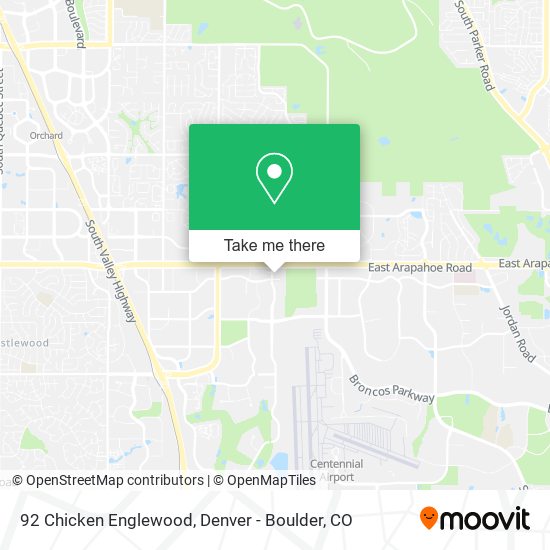 92 Chicken Englewood map