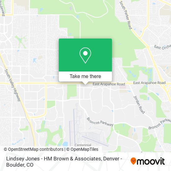 Mapa de Lindsey Jones - HM Brown & Associates