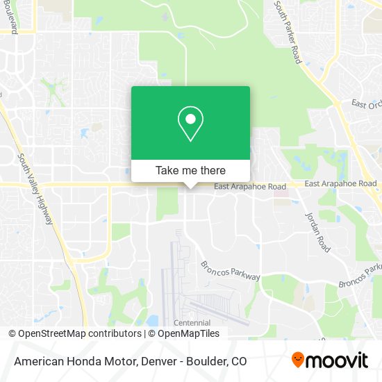 American Honda Motor map