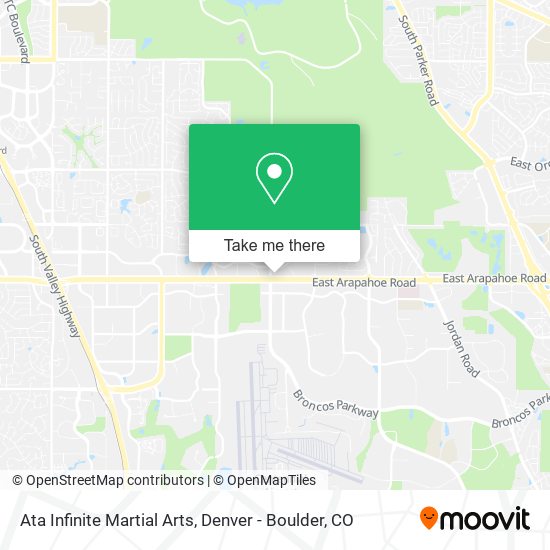 Ata Infinite Martial Arts map