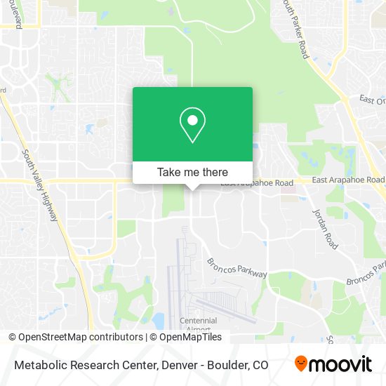 Metabolic Research Center map