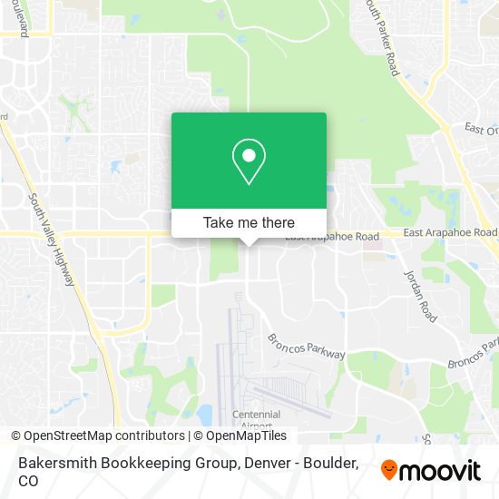 Bakersmith Bookkeeping Group map