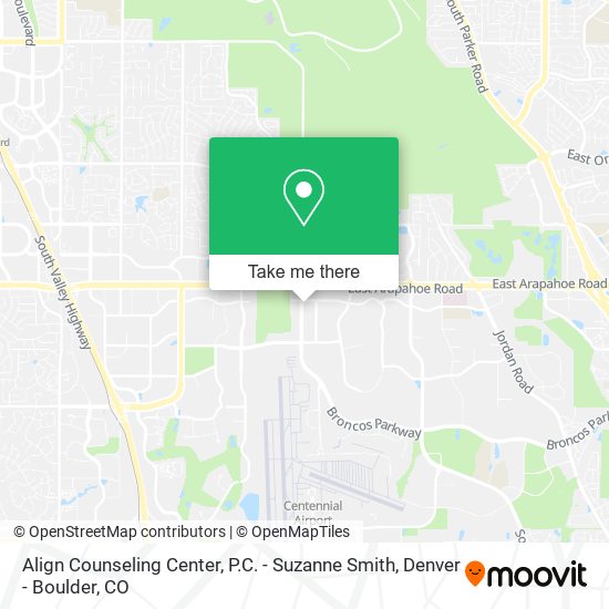 Mapa de Align Counseling Center, P.C. - Suzanne Smith