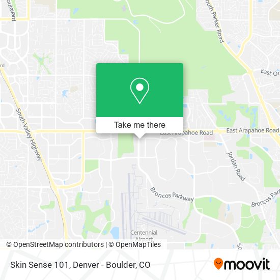 Skin Sense 101 map