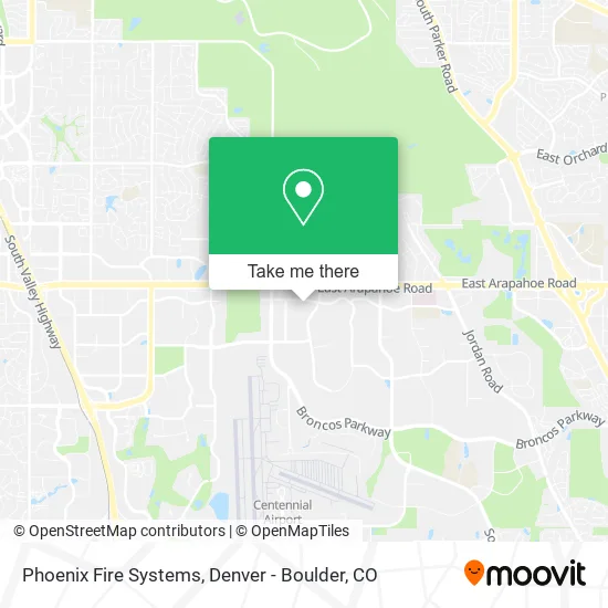 Phoenix Fire Systems map