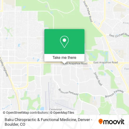 Baku Chiropractic & Functional Medicine map