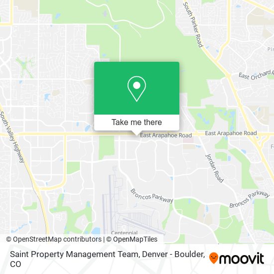Saint Property Management Team map