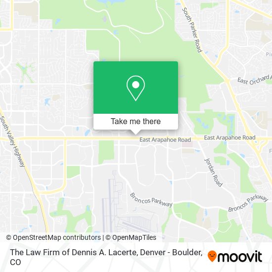 Mapa de The Law Firm of Dennis A. Lacerte