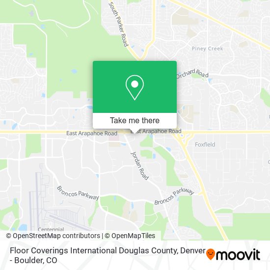 Floor Coverings International Douglas County map