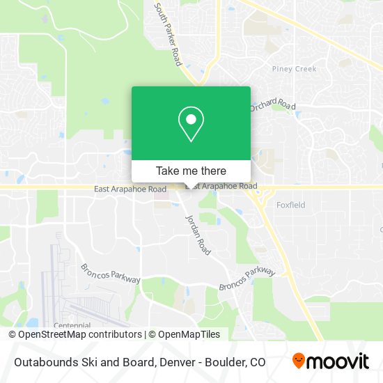 Mapa de Outabounds Ski and Board