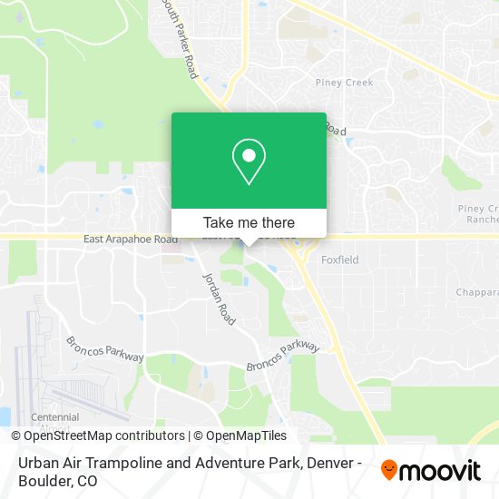 Mapa de Urban Air Trampoline and Adventure Park