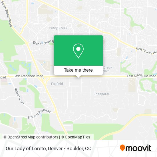 Our Lady of Loreto map