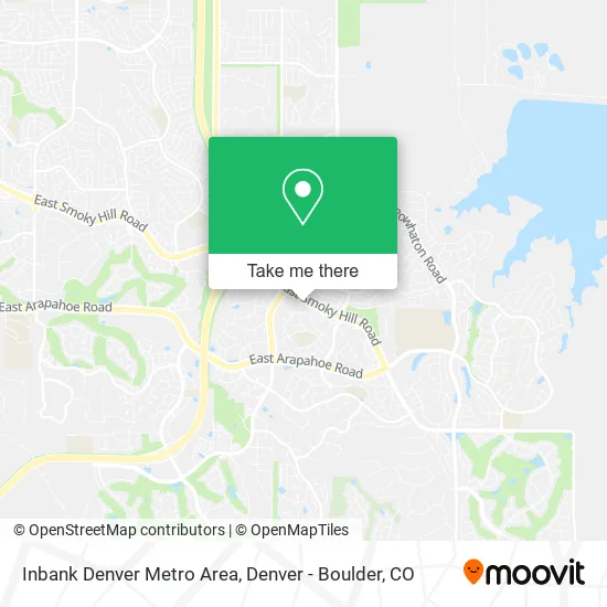 Inbank Denver Metro Area map