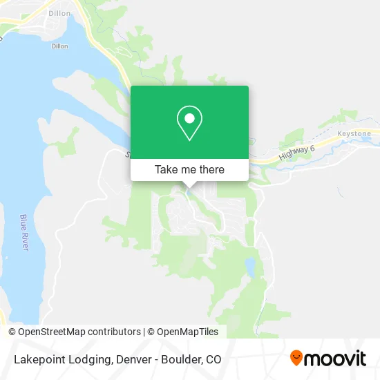 Lakepoint Lodging map