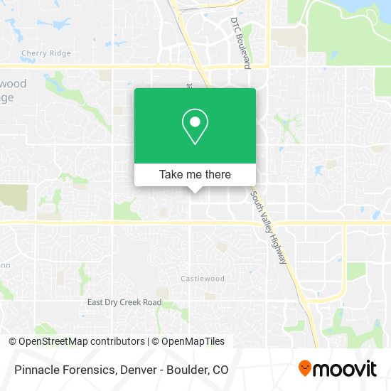 Pinnacle Forensics map