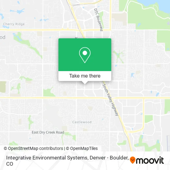 Integrative Environmental Systems map