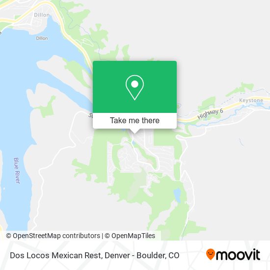 Dos Locos Mexican Rest map