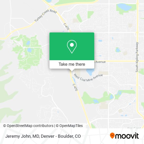 Mapa de Jeremy John, MD