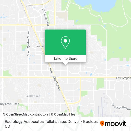 Radiology Associates Tallahassee map