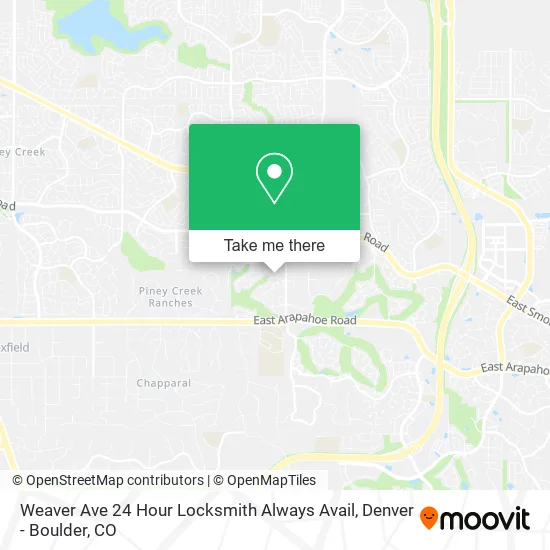 Weaver Ave 24 Hour Locksmith Always Avail map