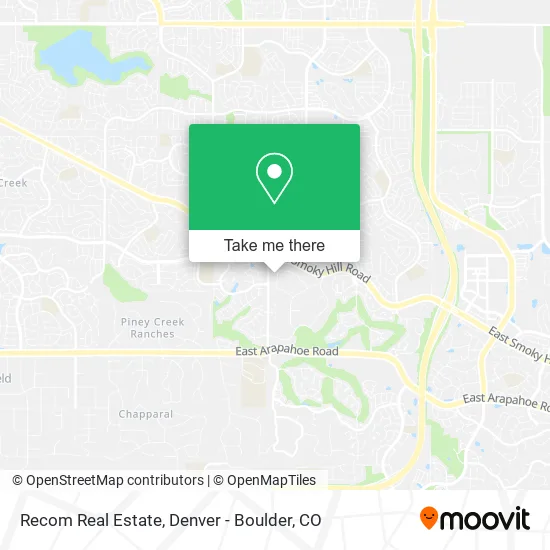 Recom Real Estate map