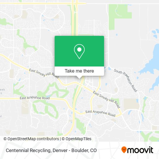 Mapa de Centennial Recycling