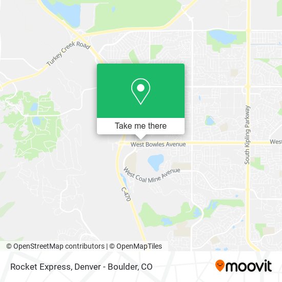 Rocket Express map