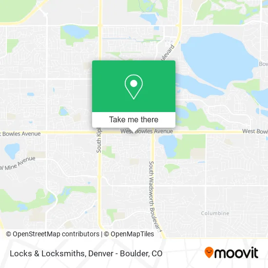 Locks & Locksmiths map