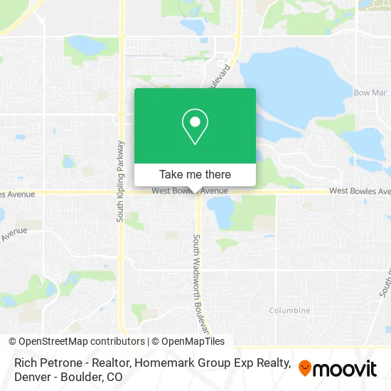 Rich Petrone - Realtor, Homemark Group Exp Realty map
