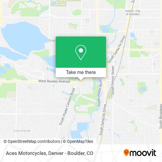 Mapa de Aces Motorcycles