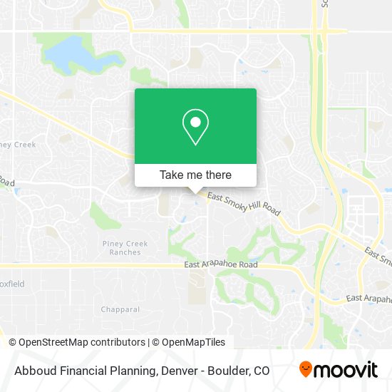 Mapa de Abboud Financial Planning