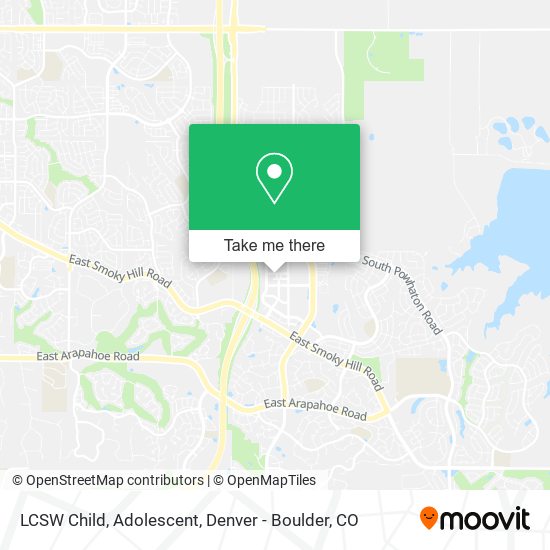 LCSW Child, Adolescent map