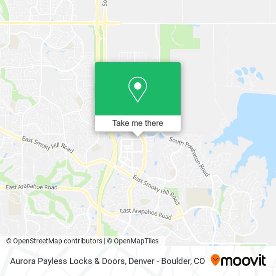 Mapa de Aurora Payless Locks & Doors