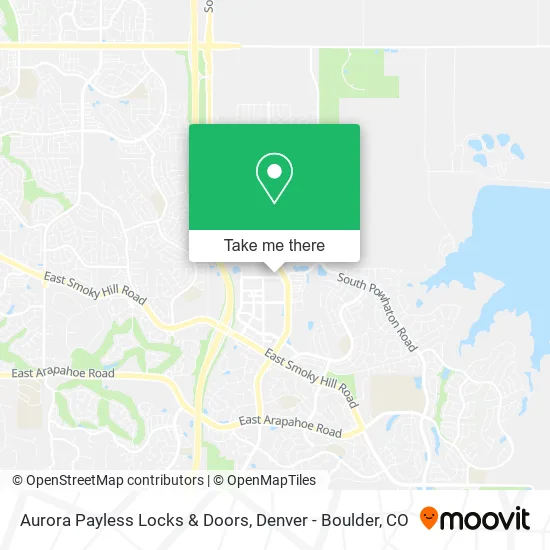 Aurora Payless Locks & Doors map