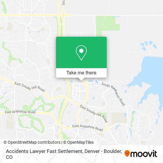 Accidents Lawyer Fast Settlement map