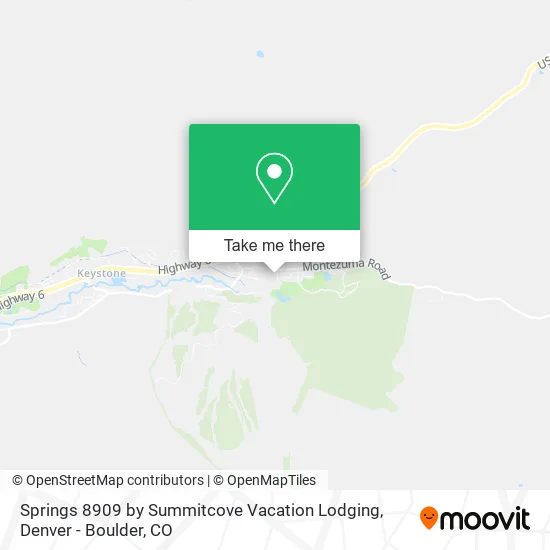 Springs 8909 by Summitcove Vacation Lodging map