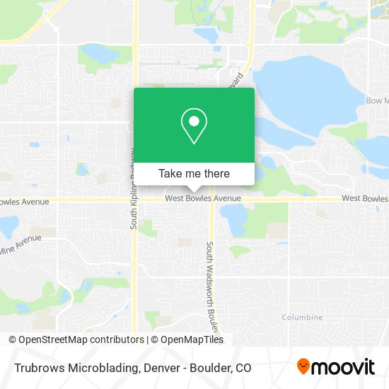 Trubrows Microblading map