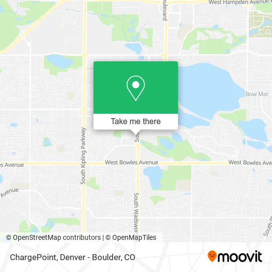 ChargePoint map