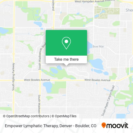 Empower Lymphatic Therapy map