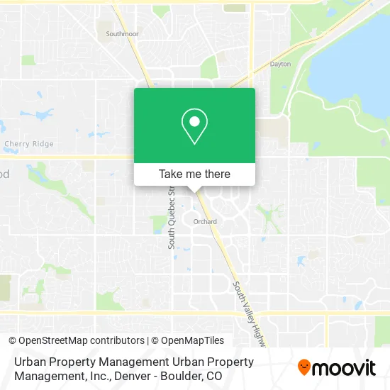 Urban Property Management Urban Property Management, Inc. map
