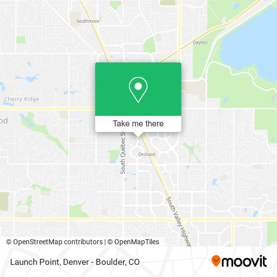 Launch Point map