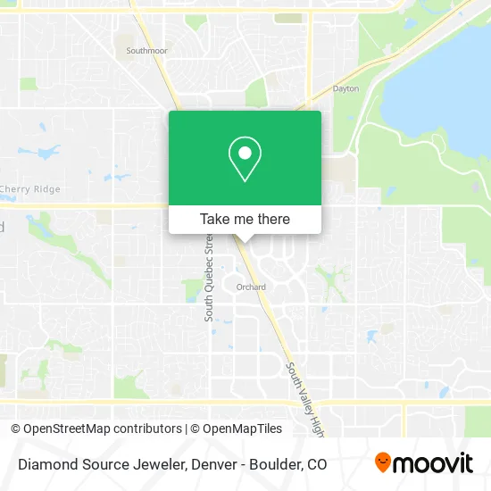 Diamond Source Jeweler map