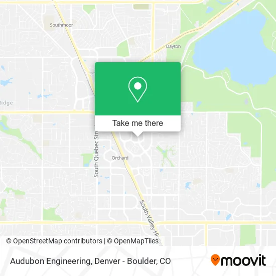 Audubon Engineering map