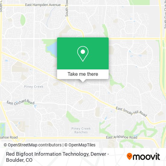 Red Bigfoot Information Technology map