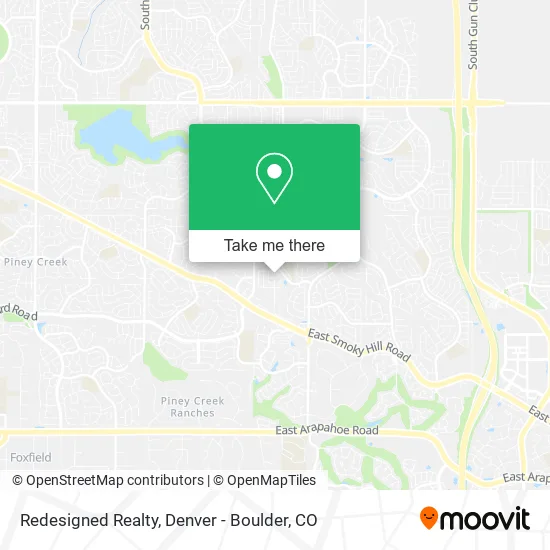 Redesigned Realty map