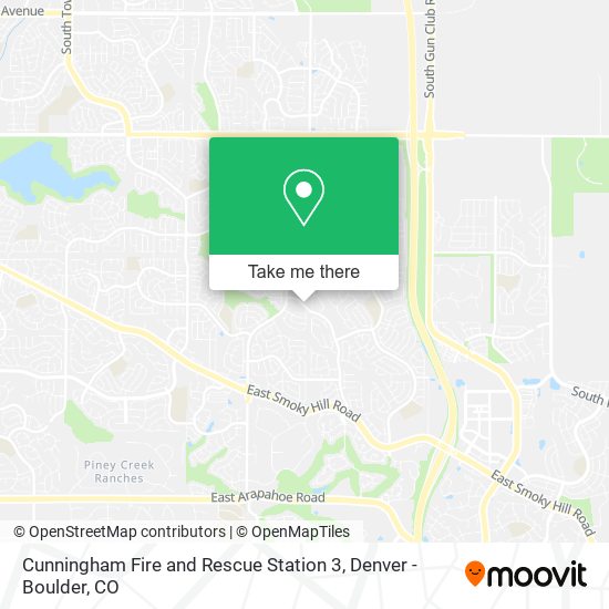 Cunningham Fire and Rescue Station 3 map