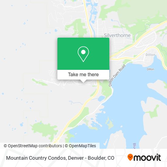 Mountain Country Condos map