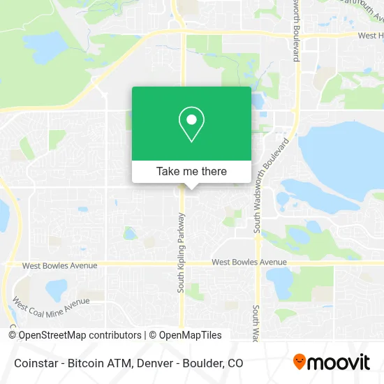 Coinstar - Bitcoin ATM map