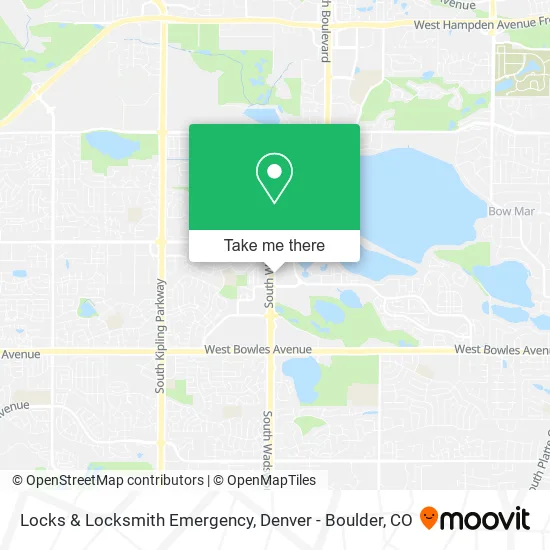 Locks & Locksmith Emergency map