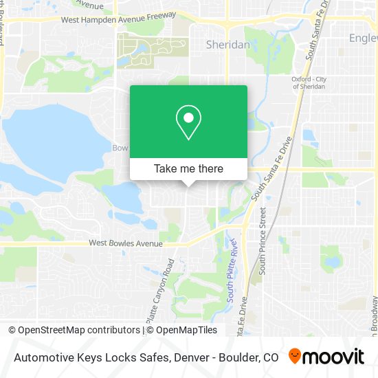 Automotive Keys Locks Safes map